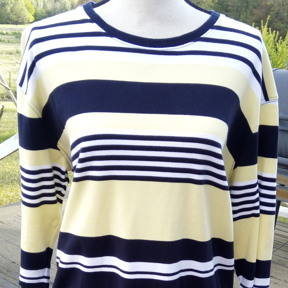 Jones New York Sport Long-Sleeve Shirt Vintage